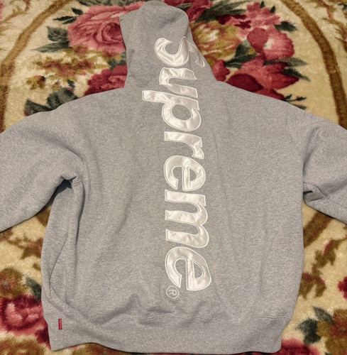 Supreme grey cotton fleece - grey,