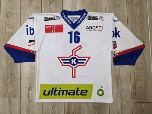 Ehc kloten hockey jersey - kloten, blue