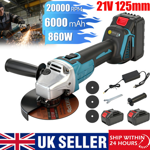 21v 125mm cordless - 21v, angle