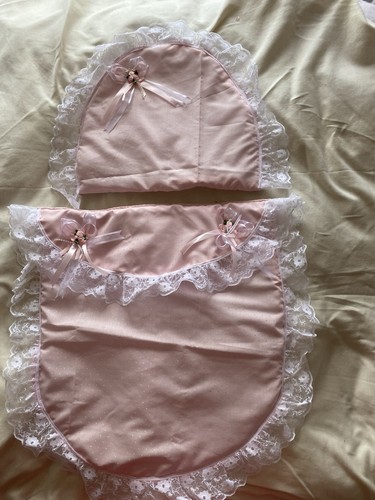 Handmade pink pram set k - handmade,