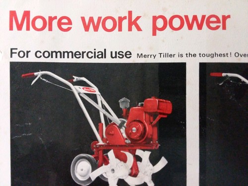 Merry tiller walk behind - merry,