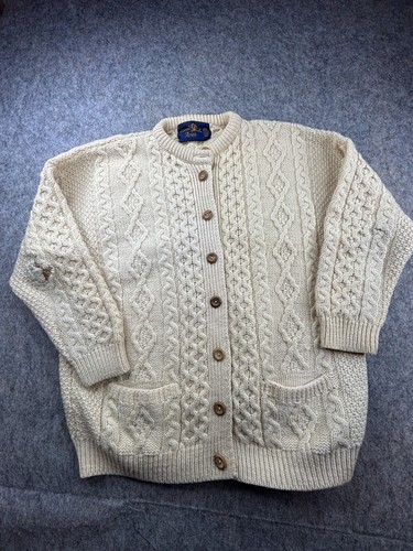 Vintage tivoli aran cardigan - vintage,