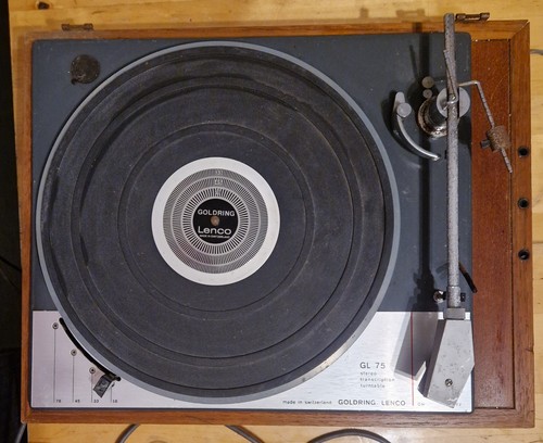 Goldring lenco gl75 - goldring, turntable.