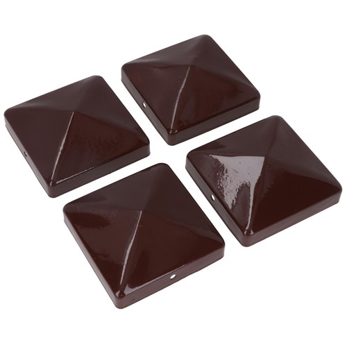 Metal fence post caps for - fence,