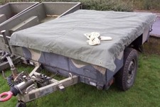 genuine land rover military sankey penman 3/4 ton trailer canvas cover new