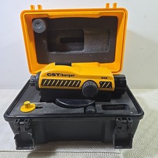 CTS Berger Automatic Level Surveying and Engineering Equipment with Case Manual