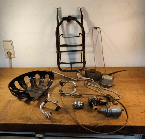 Lot accessories bicycle child - accessories,