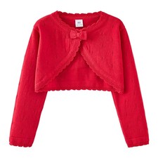 Girls Long Sleeve Knit Bolero