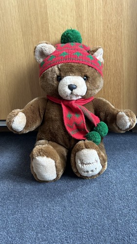 Harrods christmas 1987 bear - christmas,