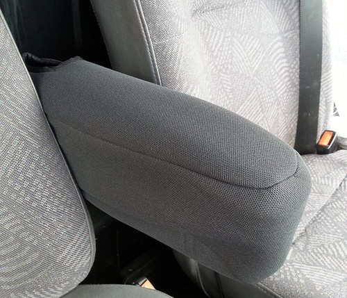 Black premium fabric - black, armrest