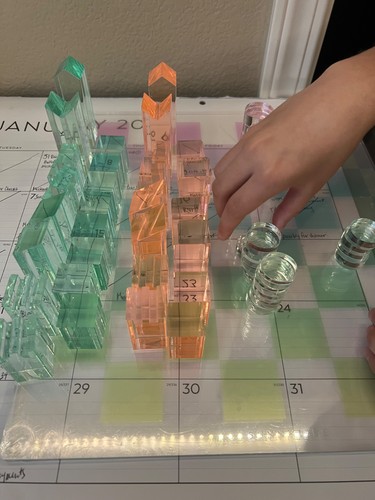 Sunnylife mid century chess - , &