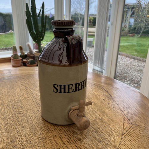 Pearsons stoneware sherry - pearsons,