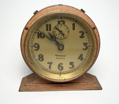 Antique westclox baby ben - antique,