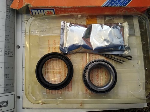 Front wheel bearing fits - wheel,