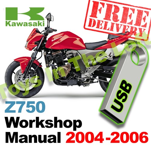 Kawasaki z750 workshop - kawasaki, service