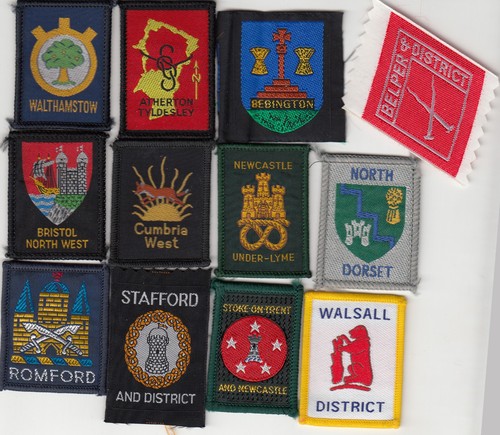 Boy scout district - scout, badges