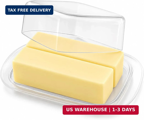Large butter dish - butter,