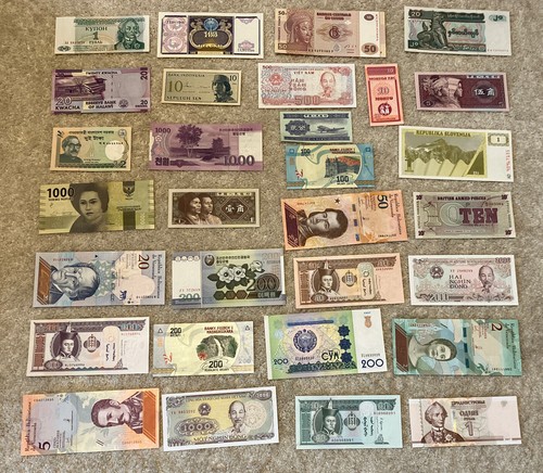 Lot world banknotes - world,