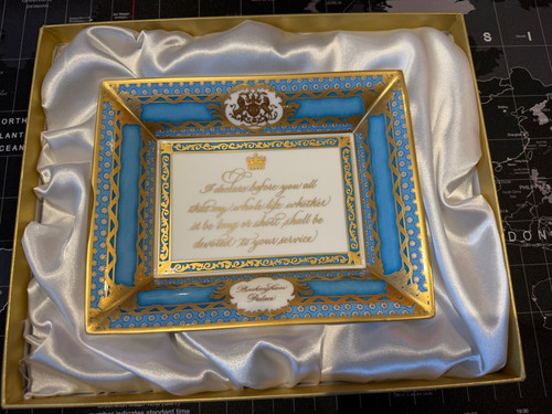 Buckingham palace tray - buckingham, qe2