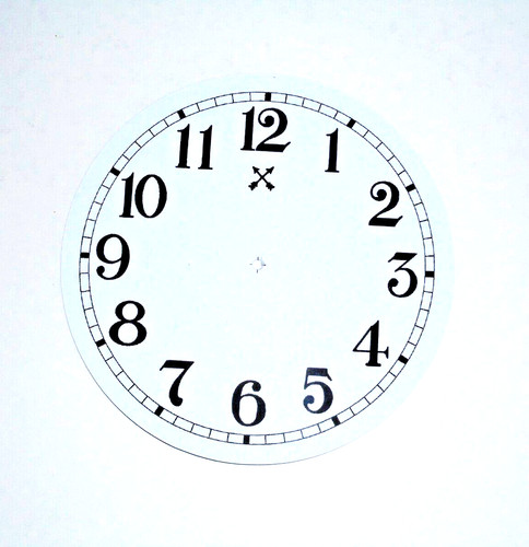 Hac clock dial face - face, card