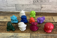 Vintage Lot of 10 Gogo's Crazy Bones Monster Mega Mutants & McDonalds Figures