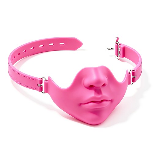 Silicone strap face - face, mask