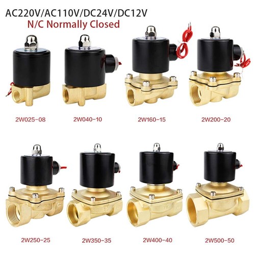 Solenoid valve air water gas - valve,