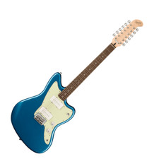 Squier Paranormal Jazzmaster XII 12-String Electric Guitar, Lake Placid Blue