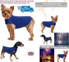 Pet Dog Calming Shirt Coat Dogs Thunder Shirt Dog Jacket Dog Anti Anxiety Vest