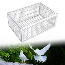 Pigeon Trap Cage, Single Way Entry Door Easily 4 Door