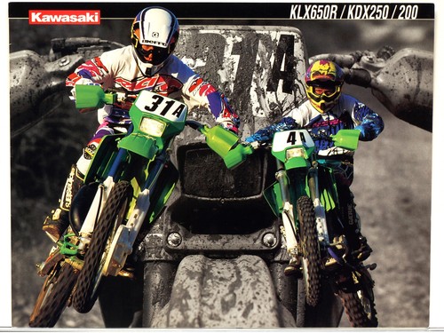 Kawasaki 1994 klx650r kdx250 - klx650r,,