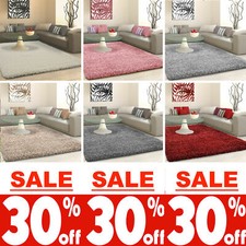 SHAGGY RUG 5cm HIGH PILE SMALL EXTRA LARGE THICK SOFT LIVING ROOM FLOOR BEDROOM