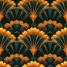 20x Green Theos Art Deco Peel and Stick Tiles Vinyl Sticker Bathroom Kitchen