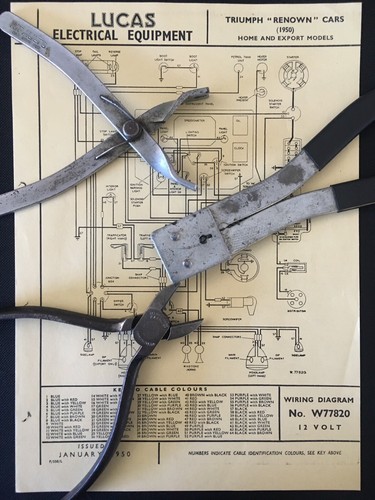 Triumph renown lucas wiring - triumph, renown.