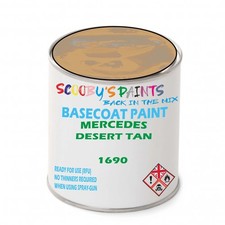 For MERCEDES DESERT TAN Paint