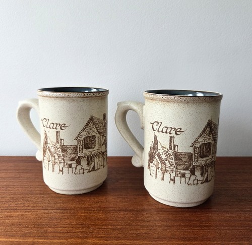 Laugharne pottery mugs - laugharne,