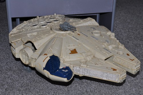 Vintage star wars millenium - star,