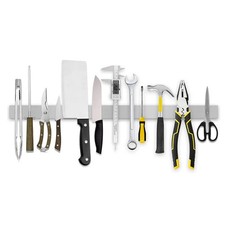Wall Mounted Kitchen Stainless Steel Knife Stand Strip Organizer Magnetic Holder