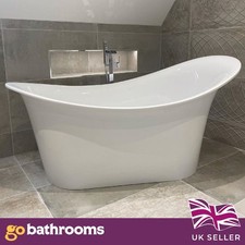 White Freestanding Modern