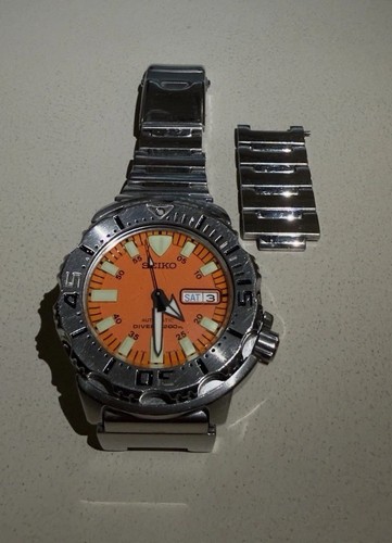 Seiko orange monster - orange,