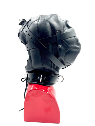 Leather restraint hood - restraint, –