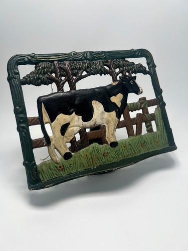 Cast iron recipe book holder - cast,