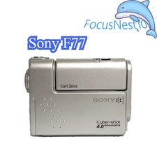 Sony Cyber-shot DSC-F77 Digital Camera 4.0MP Compact Built-in Flash Silver
