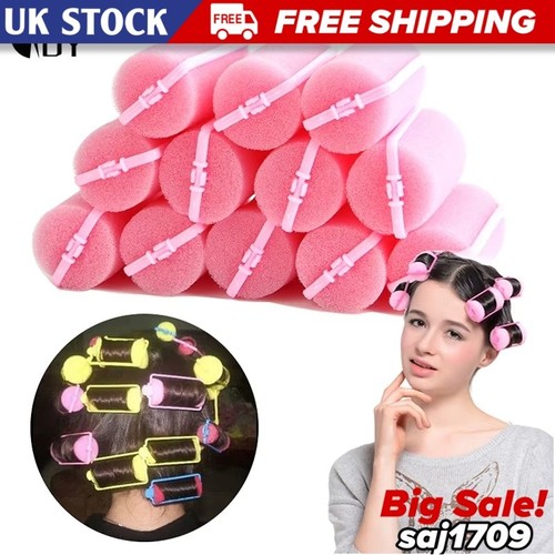 Foam hair rollers soft sponge - rollers,