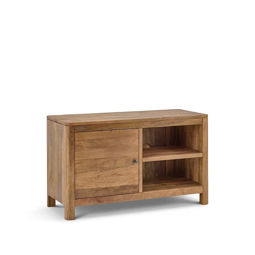 Mango wood stand cabinet - mango, tv