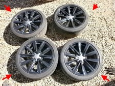 AUDI A1 S1 BLACK EDITION 17" ALLOY WHEEL ALLOYS WHEELS ORIGINAL 215 40 17 TYRE