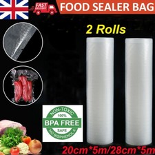 2X 5M Vacuum Food Sealer Bags