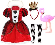 GIRLS QUEEN OF HEARTS COSTUME