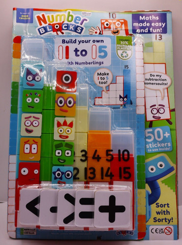 Number blocks magazine 53 - number, #53