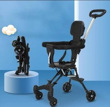 Ultra-Lightweight Foldable Baby Stroller with Adjustable Sunshade & Reclining...